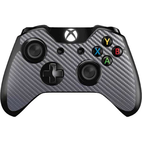 Silver Carbon Fiber Specialty Texture Material Xbox One Controller Skin