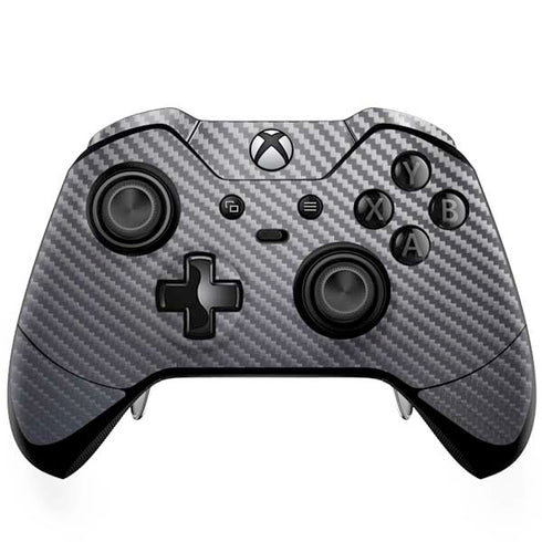 Silver Carbon Fiber Specialty Texture Material Xbox One Elite Controller Skin