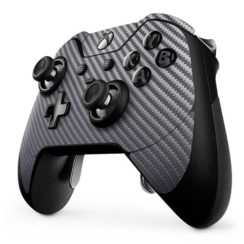 Silver Carbon Fiber Specialty Texture Material Xbox One Elite Controller Skin