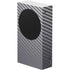 Silver Carbon Fiber Specialty Texture Material Xbox Series S Console Skin