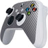 Silver Carbon Fiber Specialty Texture Material Xbox Series S Controller Skin