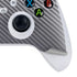 Silver Carbon Fiber Specialty Texture Material Xbox Series S Controller Skin
