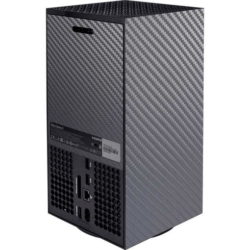 Silver Carbon Fiber Specialty Texture Material Xbox Series X Bundle Skin