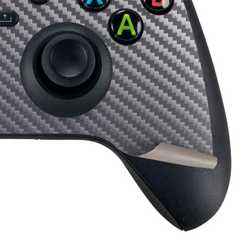 Silver Carbon Fiber Specialty Texture Material Xbox Series X Bundle Skin