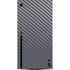 Silver Carbon Fiber Specialty Texture Material Xbox Series X Console Skin