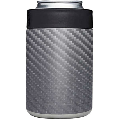 Silver Carbon Fiber Specialty Texture Material Yeti Colster Can Insulator Skin