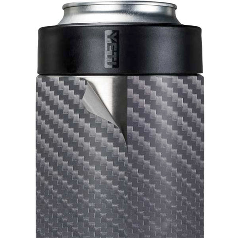 Silver Carbon Fiber Specialty Texture Material Yeti Colster Can Insulator Skin