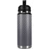 Silver Carbon Fiber Specialty Texture Material YETI Rambler 26oz Bottle Skin