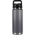 Silver Carbon Fiber Specialty Texture Material YETI Rambler 26oz Bottle Skin