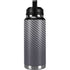 Silver Carbon Fiber Specialty Texture Material YETI Rambler 36oz Bottle Skin