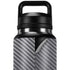 Silver Carbon Fiber Specialty Texture Material YETI Rambler 36oz Bottle Skin
