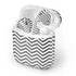 Silver Chevron Apple AirPods 2 Skin