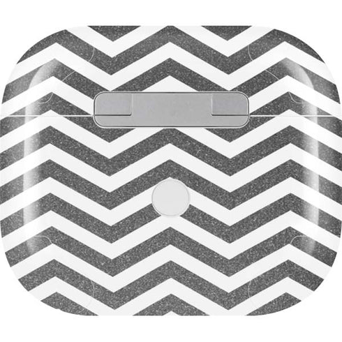 Silver Chevron Apple AirPods (3rd Gen 2021) Skin