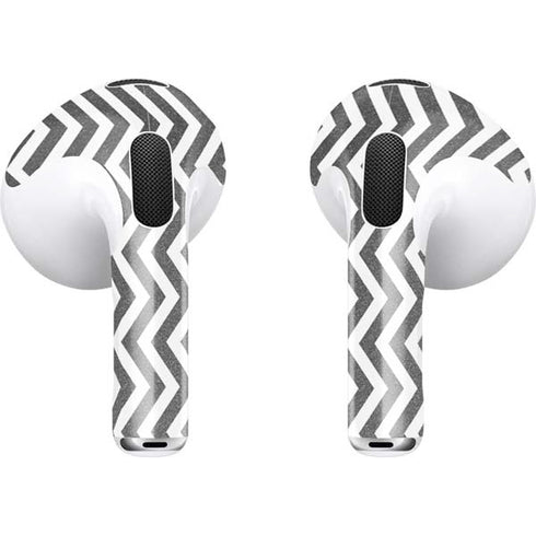 Silver Chevron Apple AirPods (3rd Gen 2021) Skin