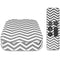 Silver Chevron Apple TV Skin