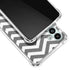 Silver Chevron Galaxy A13 5G Clear Case