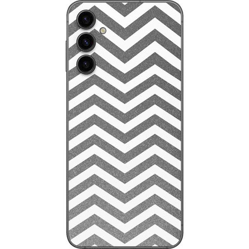 Silver Chevron Galaxy A14 5G Skin