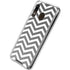 Silver Chevron Galaxy A30 Clear Case