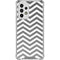 Silver Chevron Galaxy A53 5G Clear Case