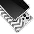 Silver Chevron Galaxy A53 5G Clear Case