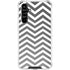Silver Chevron Galaxy A54 5G Clear Case