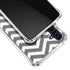Silver Chevron Galaxy A54 5G Clear Case