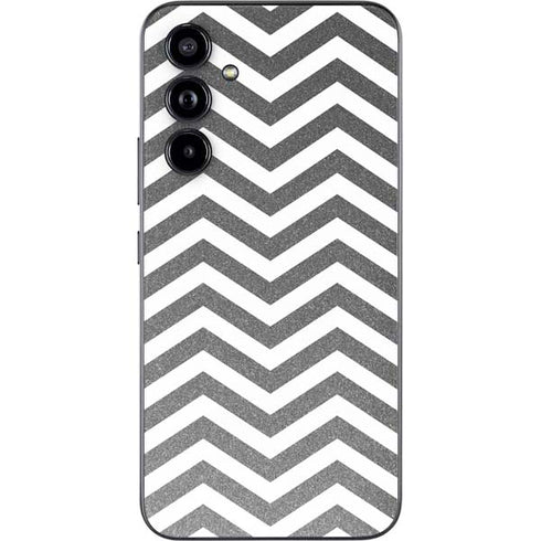 Silver Chevron Galaxy A54 5G Skin