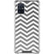 Silver Chevron Galaxy A71 5G Clear Case