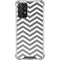 Silver Chevron Galaxy A72 5G Clear Case
