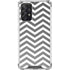 Silver Chevron Galaxy A72 5G Clear Case