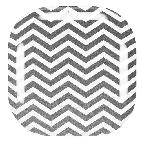 Silver Chevron Galaxy Buds Live Skin