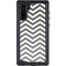 Silver Chevron Galaxy Note 10 Waterproof Case