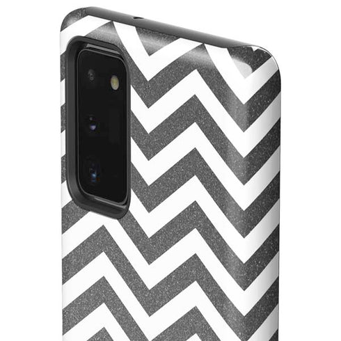 Silver Chevron Galaxy Note20 5G Pro Case