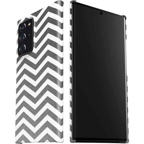 Silver Chevron Galaxy Note20 Ultra 5G Lite Case