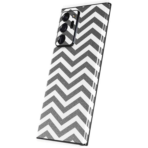 Silver Chevron Galaxy Note20 Ultra 5G Skin
