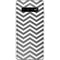 Silver Chevron Galaxy S10 Plus Skin