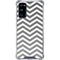 Silver Chevron Galaxy S20 FE Clear Case