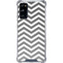 Silver Chevron Galaxy S20 FE Clear Case