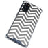 Silver Chevron Galaxy S20 FE Clear Case