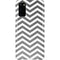 Silver Chevron Galaxy S20 Lite Case