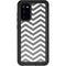 Silver Chevron Galaxy S20 Waterproof Case