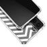 Silver Chevron Galaxy S21 5G Clear Case