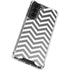 Silver Chevron Galaxy S21 FE Clear Case