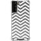 Silver Chevron Galaxy S21 Plus 5G Clear Case
