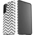 Silver Chevron Galaxy S21 Plus 5G Pro Case