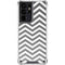 Silver Chevron Galaxy S21 Ultra 5G Clear Case