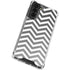 Silver Chevron Galaxy S22 Clear Case