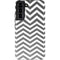Silver Chevron Galaxy S22 Plus Pro Case