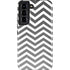 Silver Chevron Galaxy S22 Pro Case