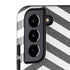 Silver Chevron Galaxy S22 Pro Case